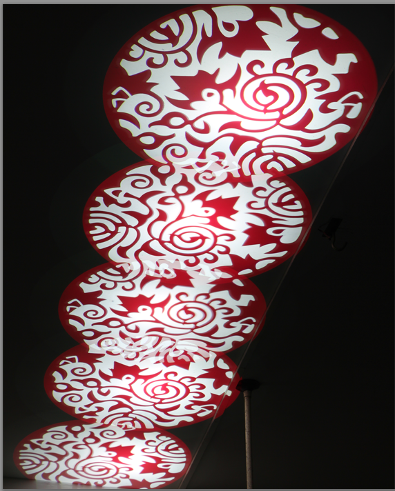 How the light beam is broken？