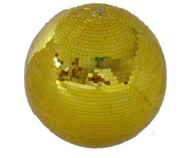 Reflected glass ball