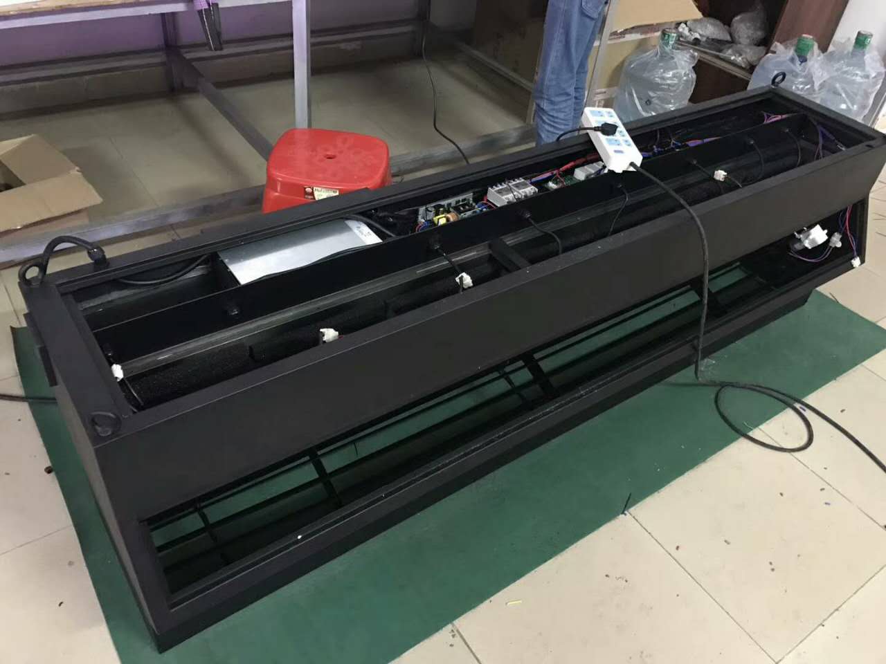 真正霧屏生產(chǎn)廠家！優(yōu)勢在哪里？效果圖