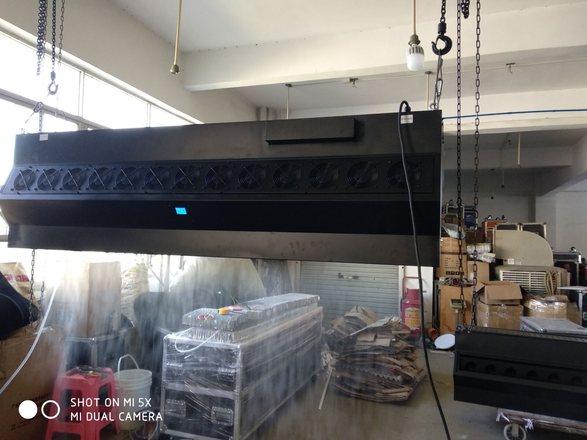 投影3D成像霧屏、霧幕租賃效果圖